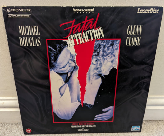 Fatal Attraction (1987) Laserdisc PAL - Flippin Retro Video Shop