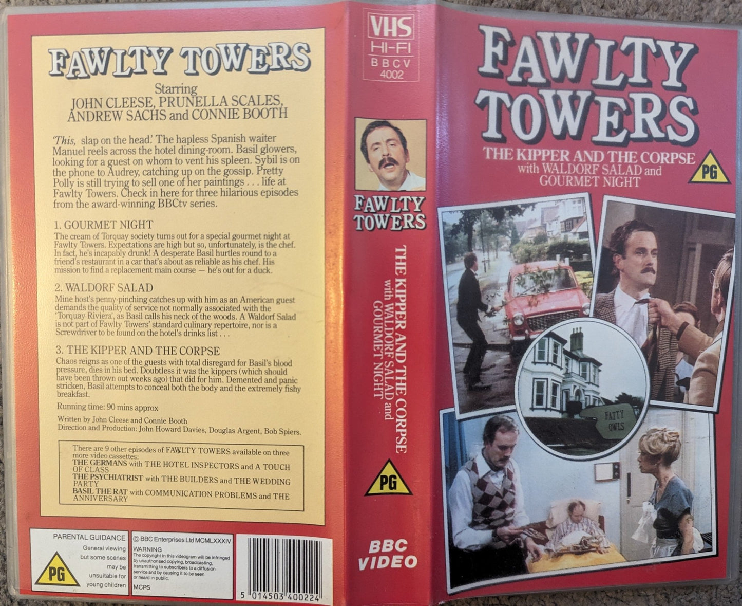 Faulty Towers The Kipper and the Corpse VHS Video - Flippin Retro Video Shop