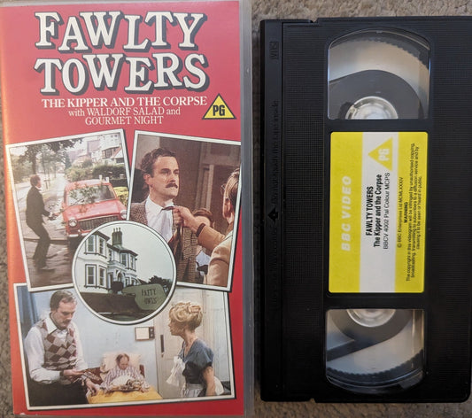 Faulty Towers The Kipper and the Corpse VHS Video - Flippin Retro Video Shop