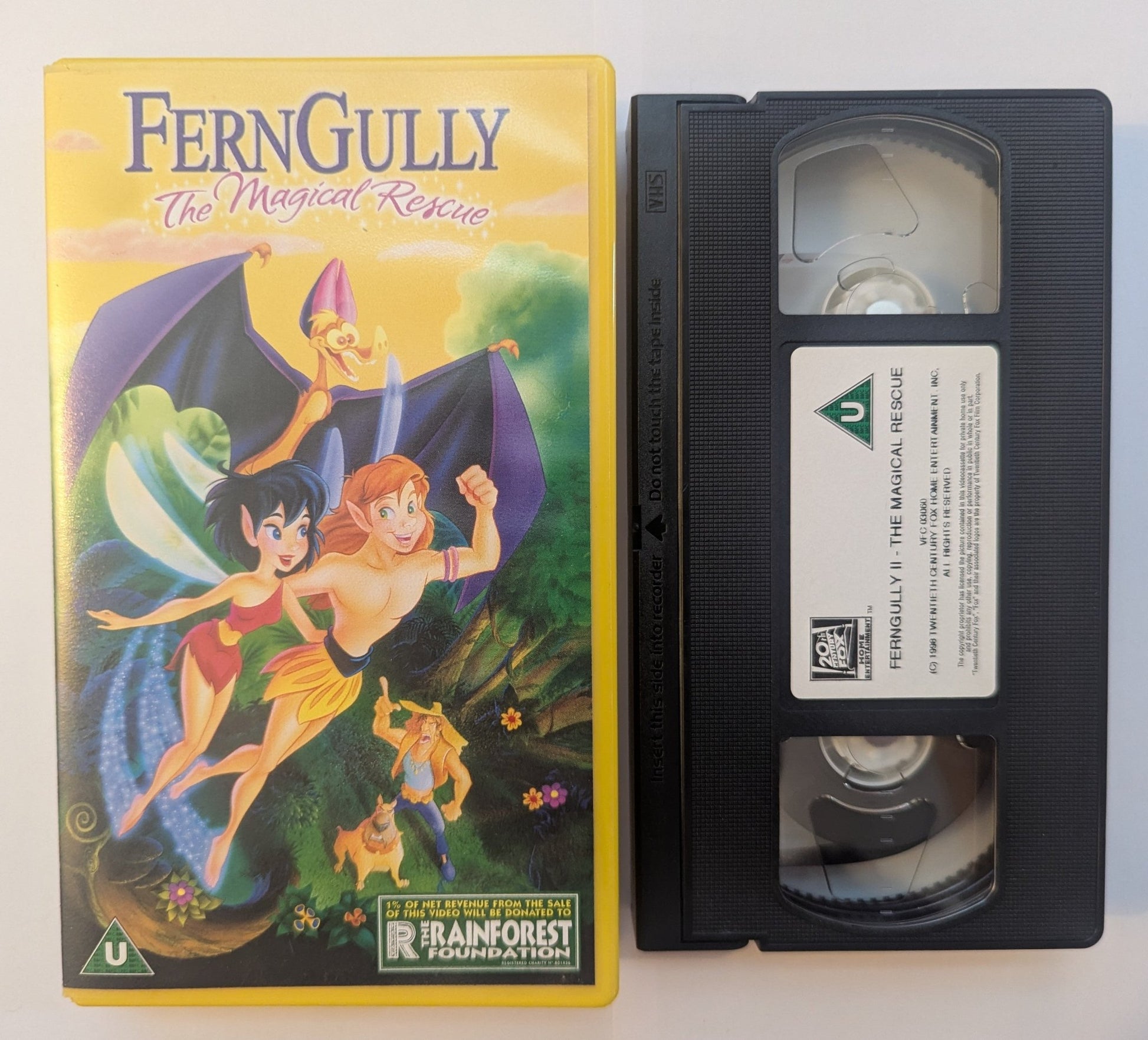 Fern Gully 2 The Magical Rescue (1998) VHS Video - Flippin Retro Video Shop