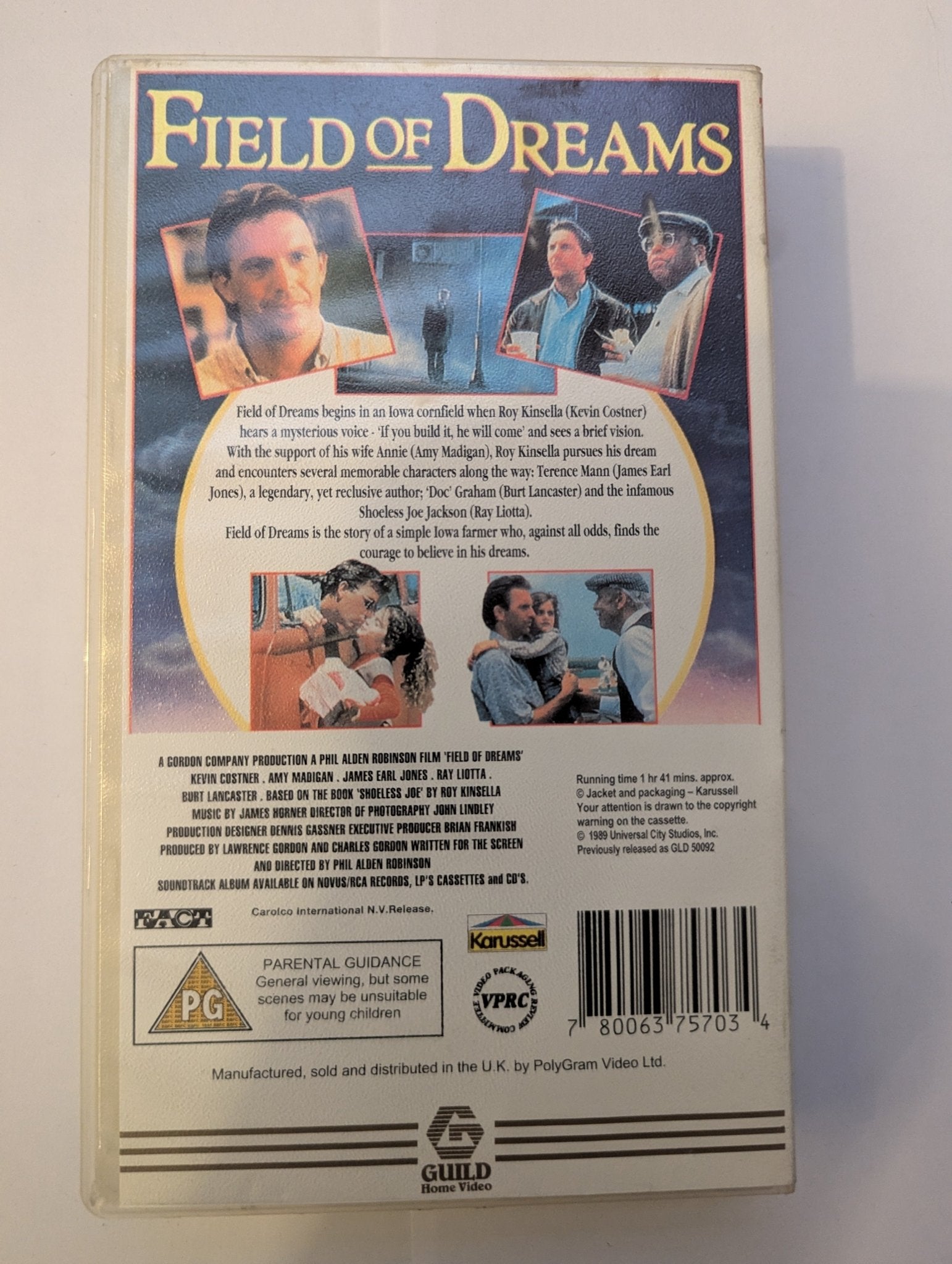 Field Of Dreams (1989) VHS Video - Flippin Retro