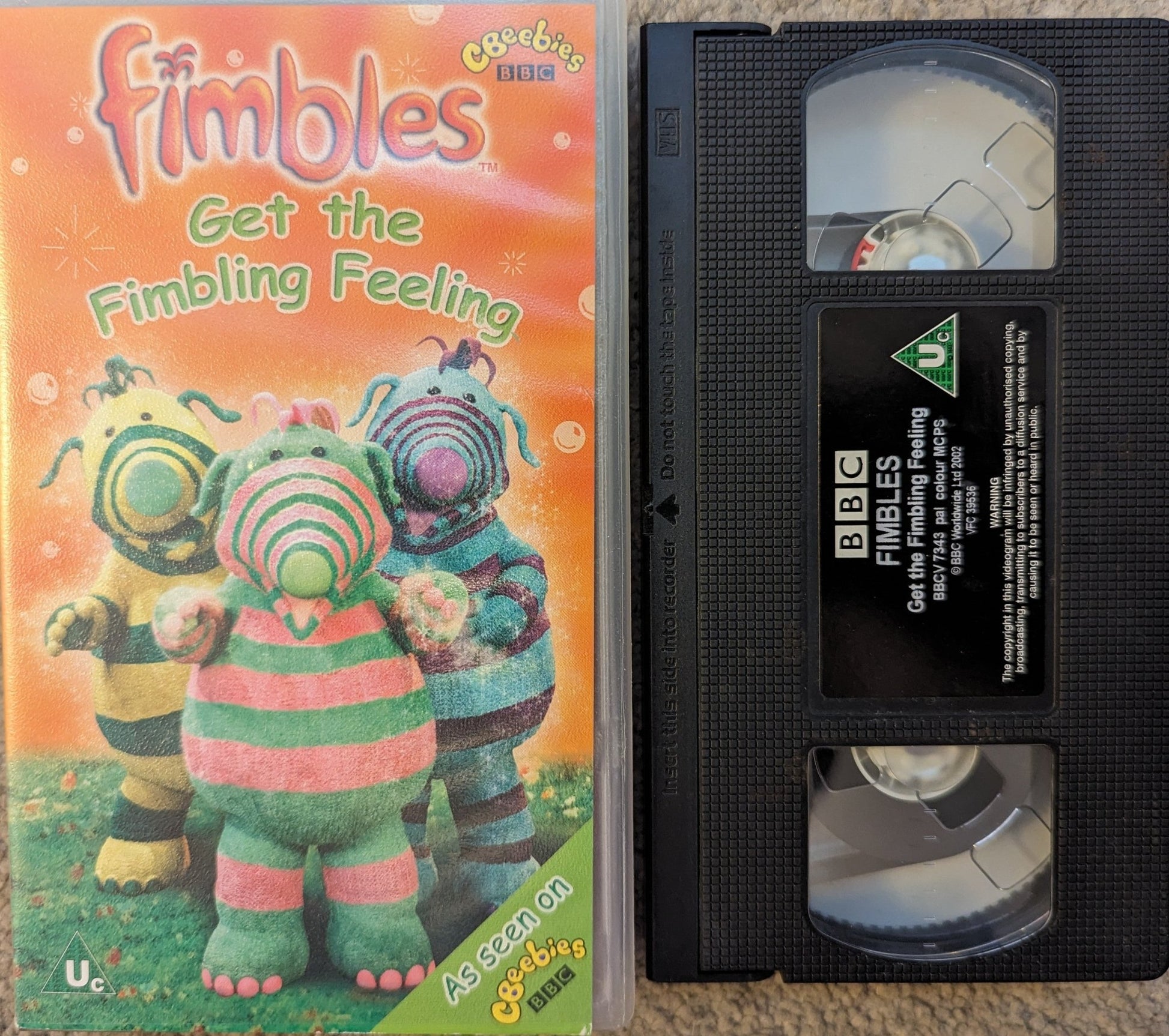 Fimbles Get That Fumbling Feeling VHS Video - Flippin Retro Video Shop