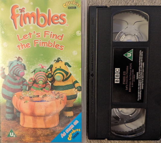 Fimbles Let's Find The Fimbles VHS Video - Flippin Retro Video Shop