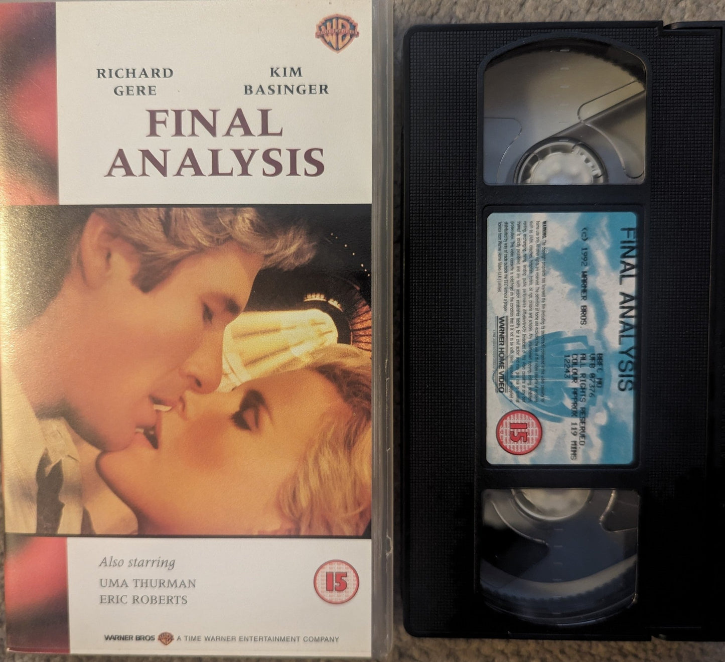 Final Analysis (1992) VHS Video - Flippin Retro Video Shop