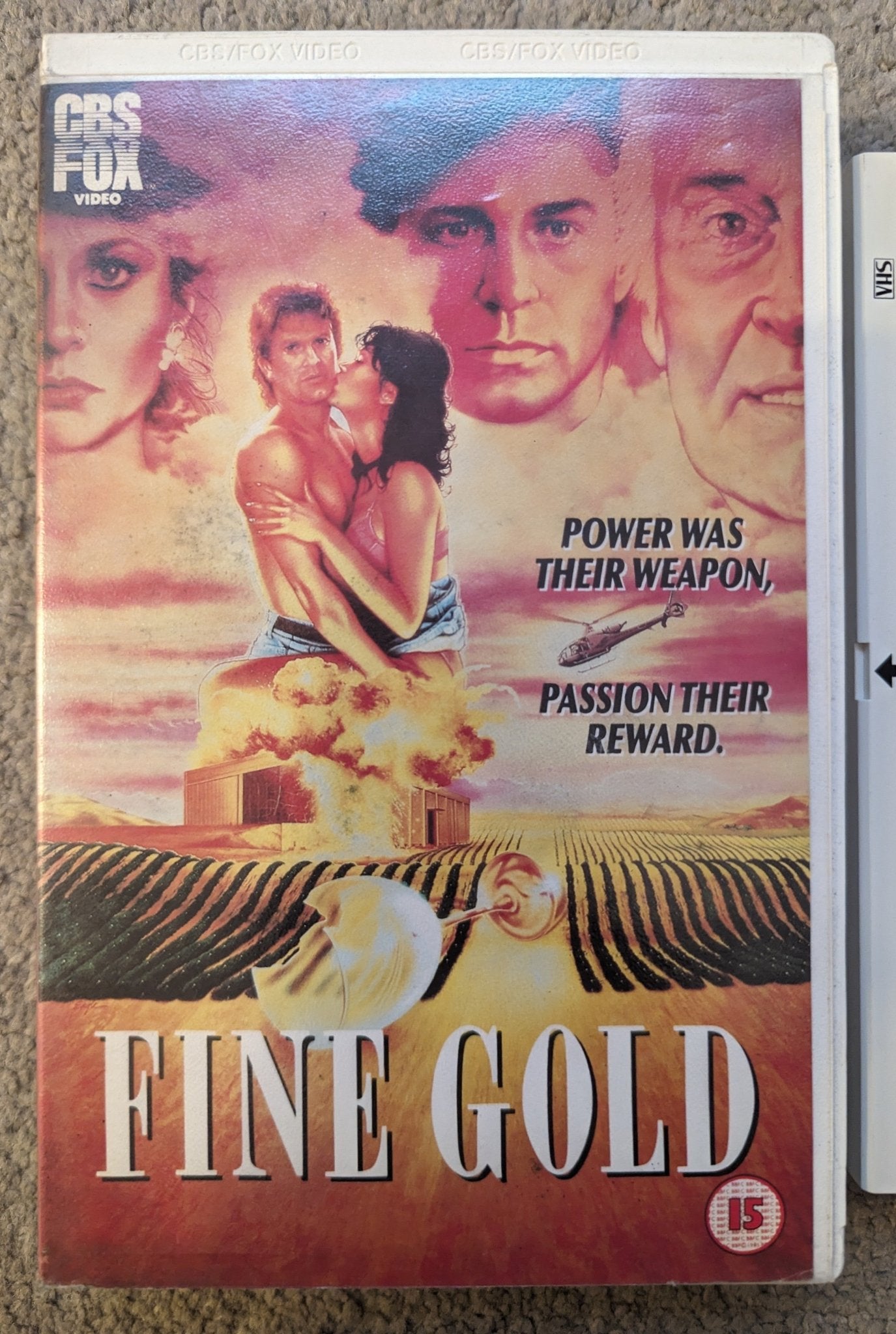 Fine Gold (1989) VHS Video Ex Rental - Flippin Retro Video Shop