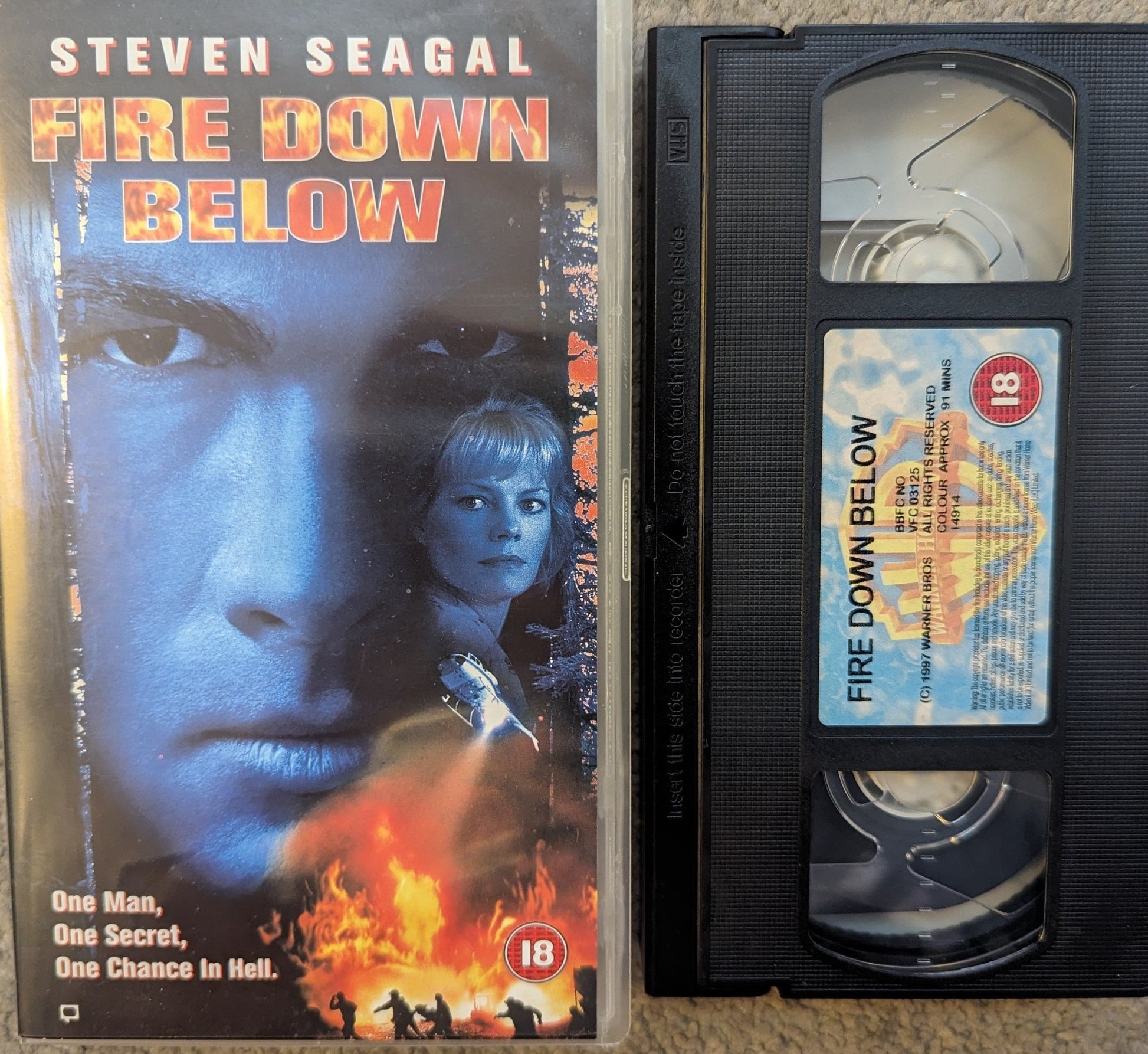 Fire Down Below (1997) VHS Video - Flippin Retro Video Shop