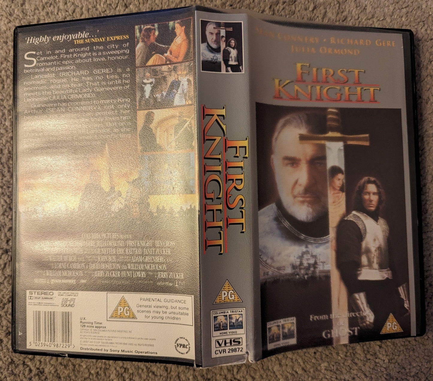 First Knight (1995) VHS Video - Flippin Retro Video Shop