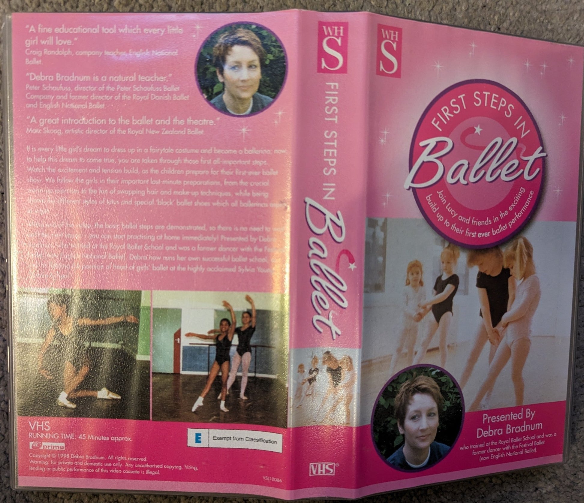 First Steps In Ballet VHS Video - Flippin Retro Video Shop