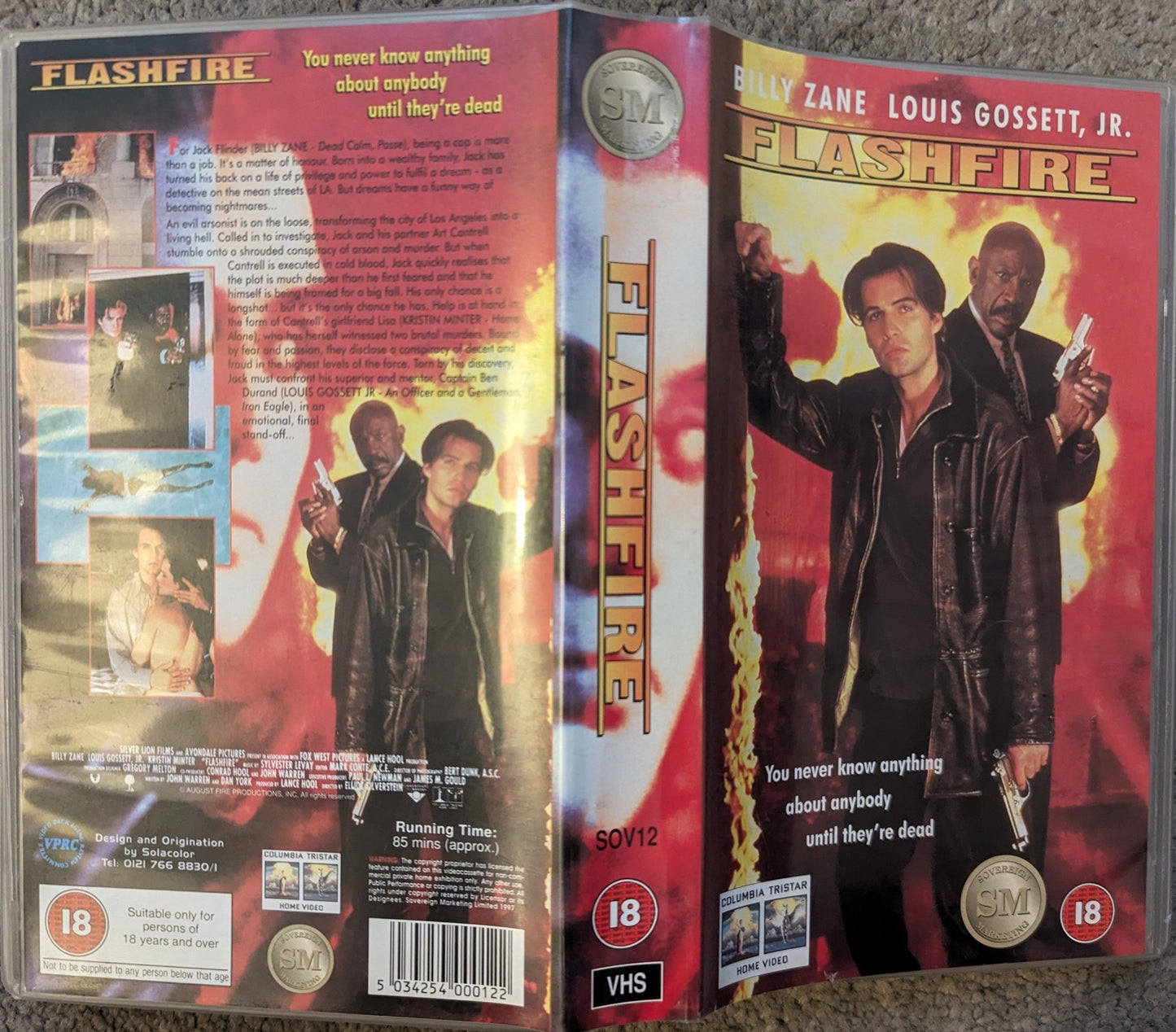 Flashfire (1994) VHS Video - Flippin Retro Video Shop