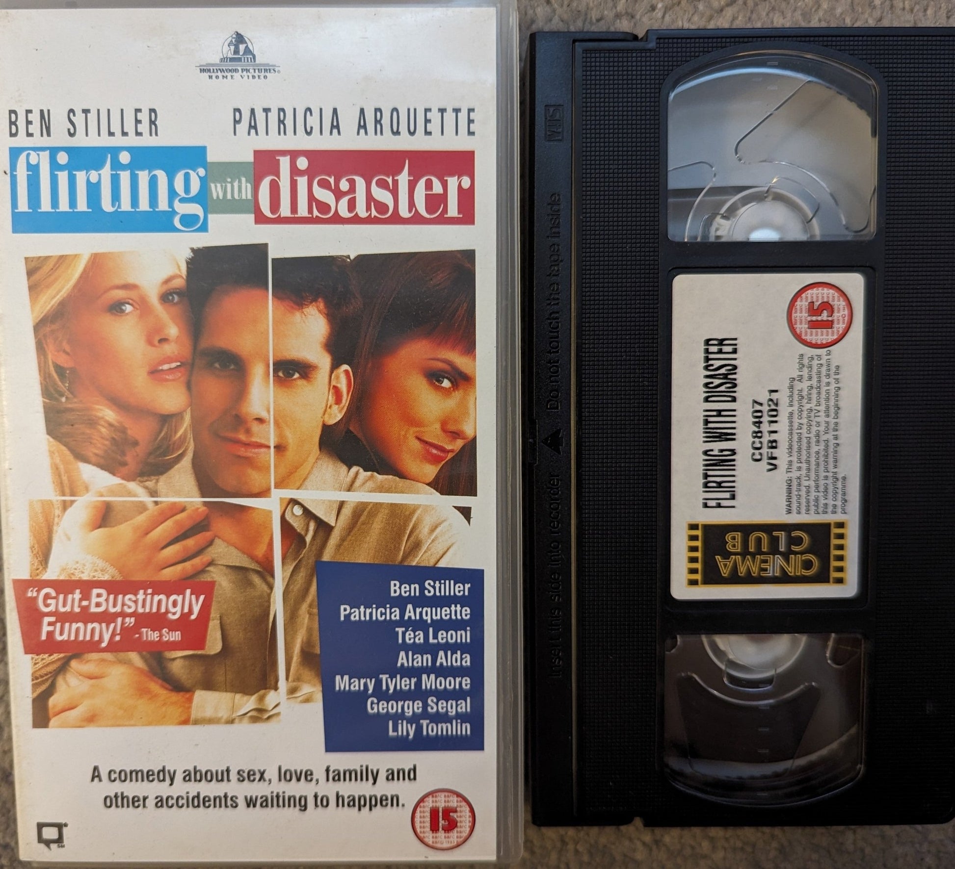 Flirting With Disaster (1996) VHS Video - Flippin Retro Video Shop