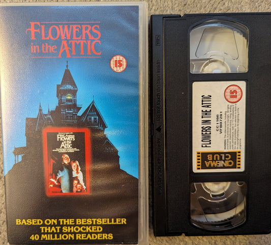 Flowers In The Attic (1987) VHS Video Cinema Club - Flippin Retro Video Shop