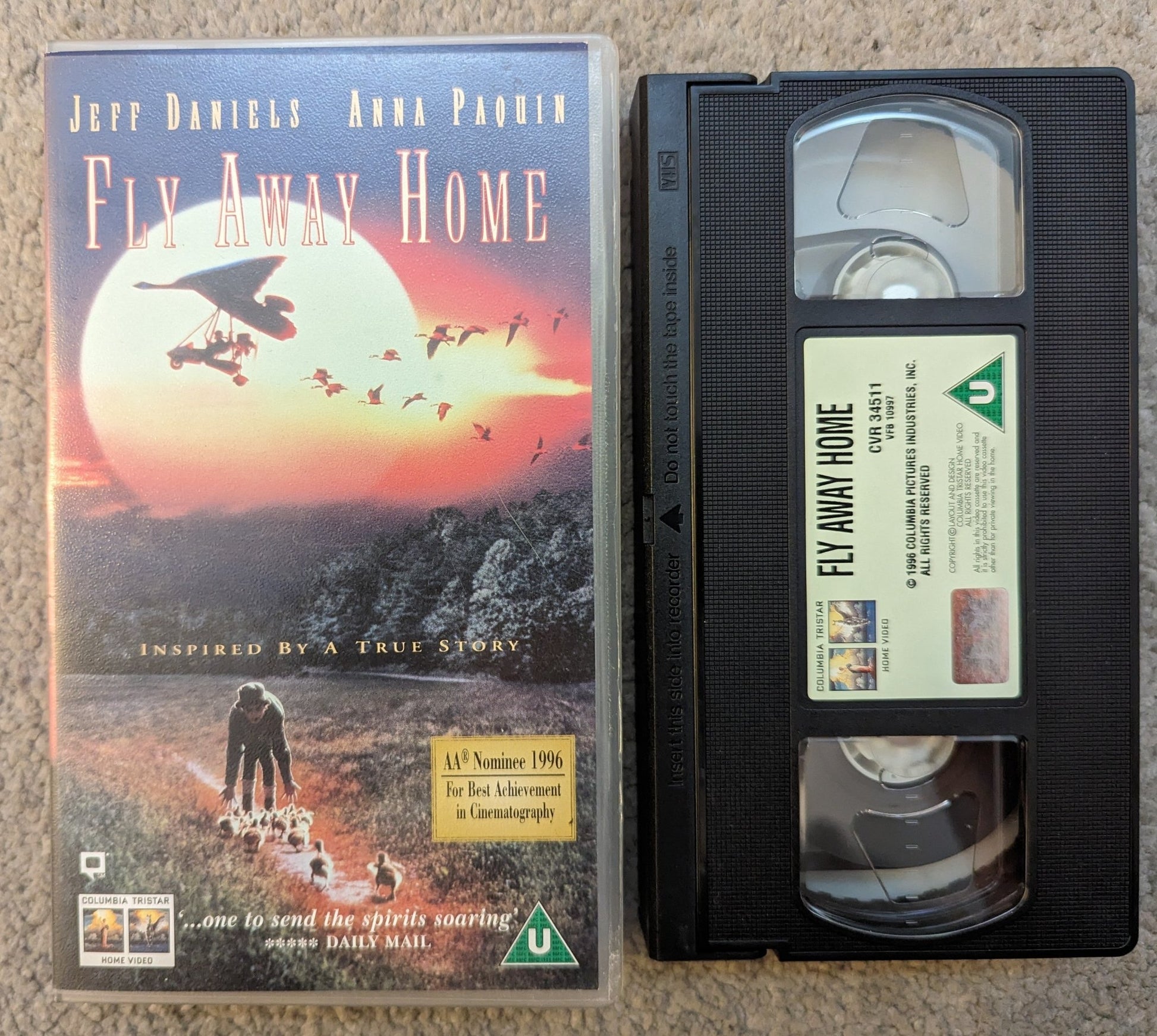 Fly Away Home (1996) VHS Video - Flippin Retro Video Shop