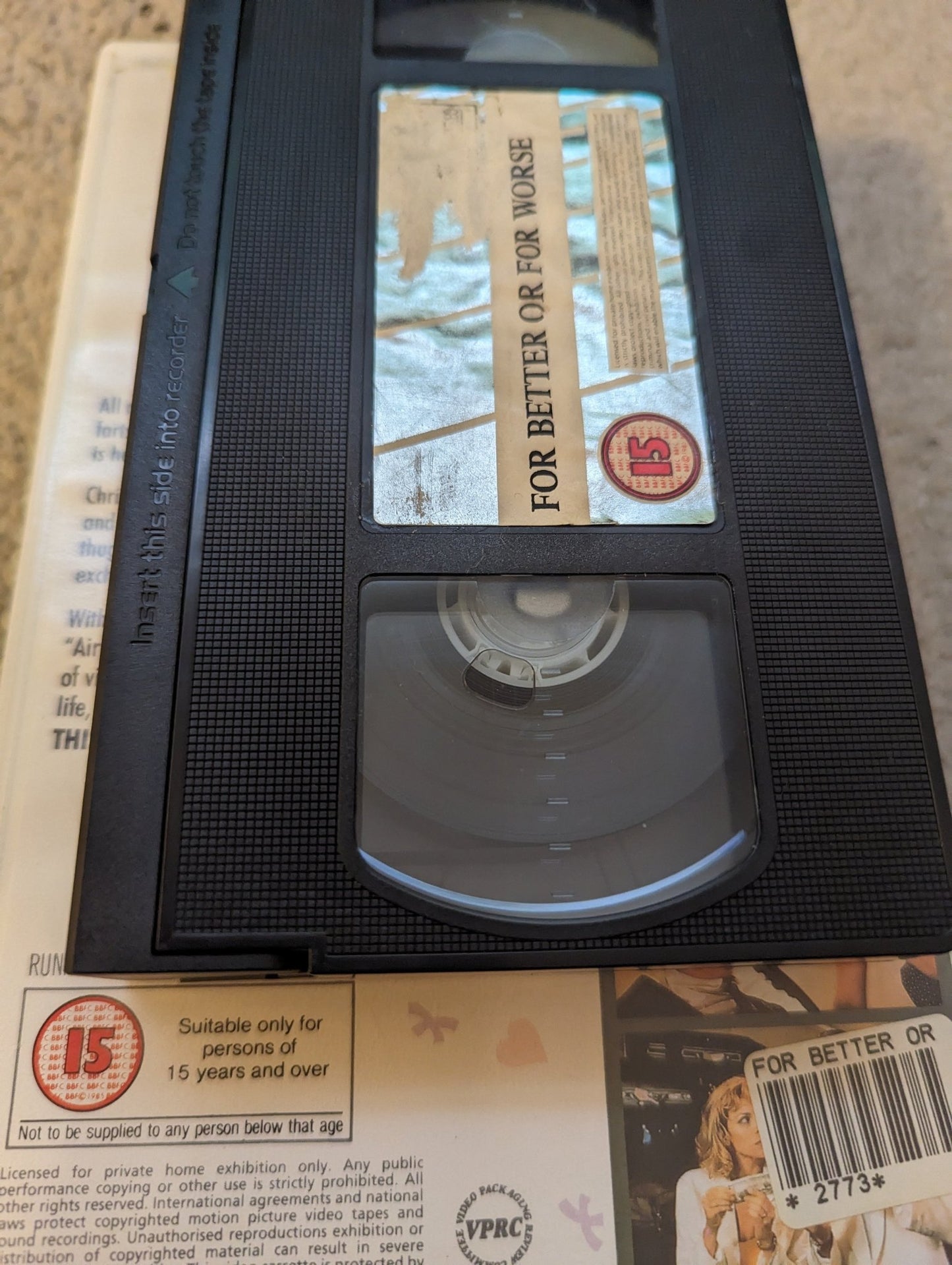 For Better Or Worse aka Honeymoon Academy (1989) VHS Video Ex Rental - Flippin Retro Video Shop