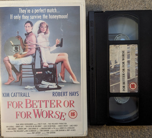 For Better Or Worse aka Honeymoon Academy (1989) VHS Video Ex Rental - Flippin Retro Video Shop