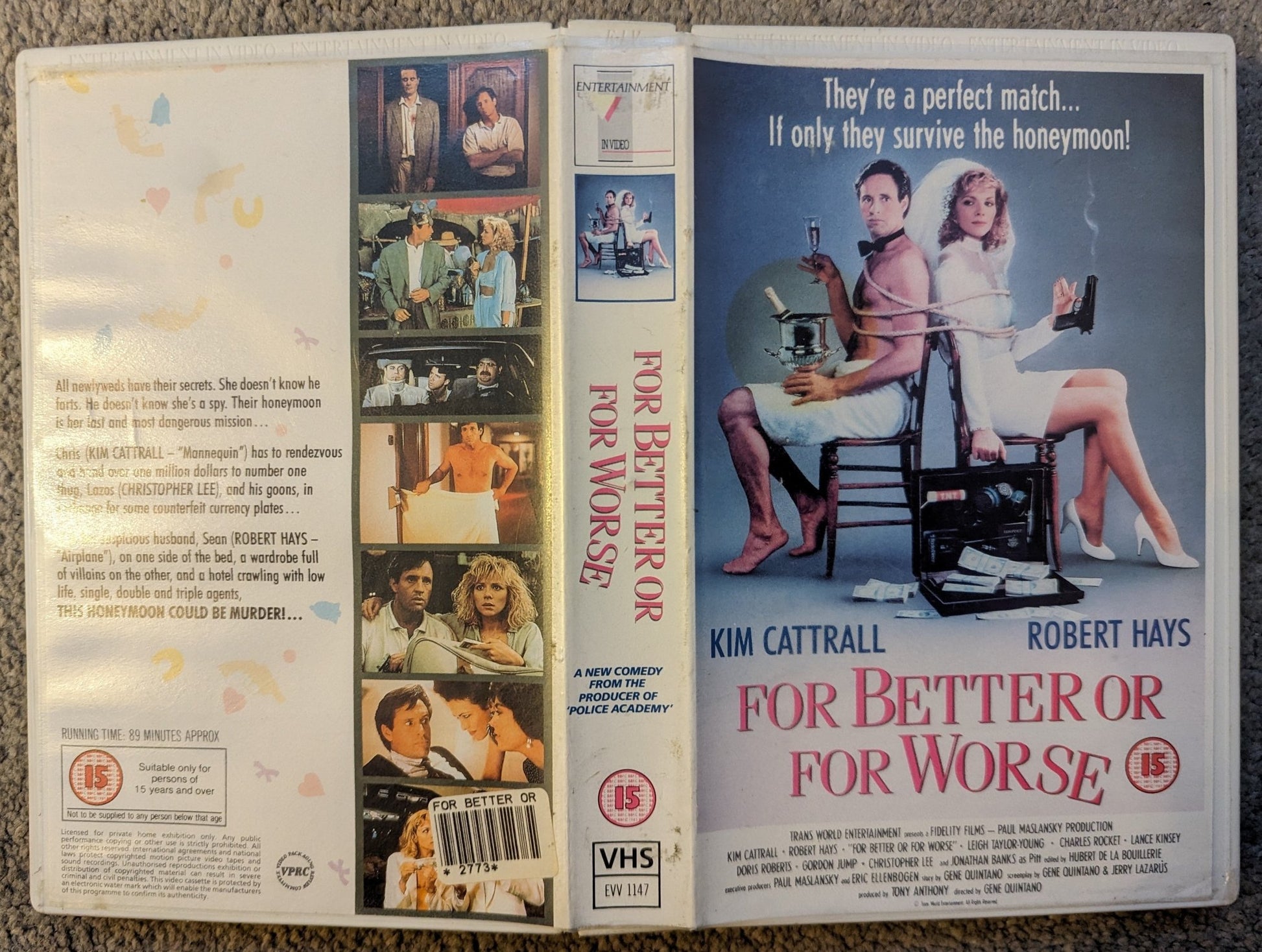 For Better Or Worse aka Honeymoon Academy (1989) VHS Video Ex Rental - Flippin Retro Video Shop