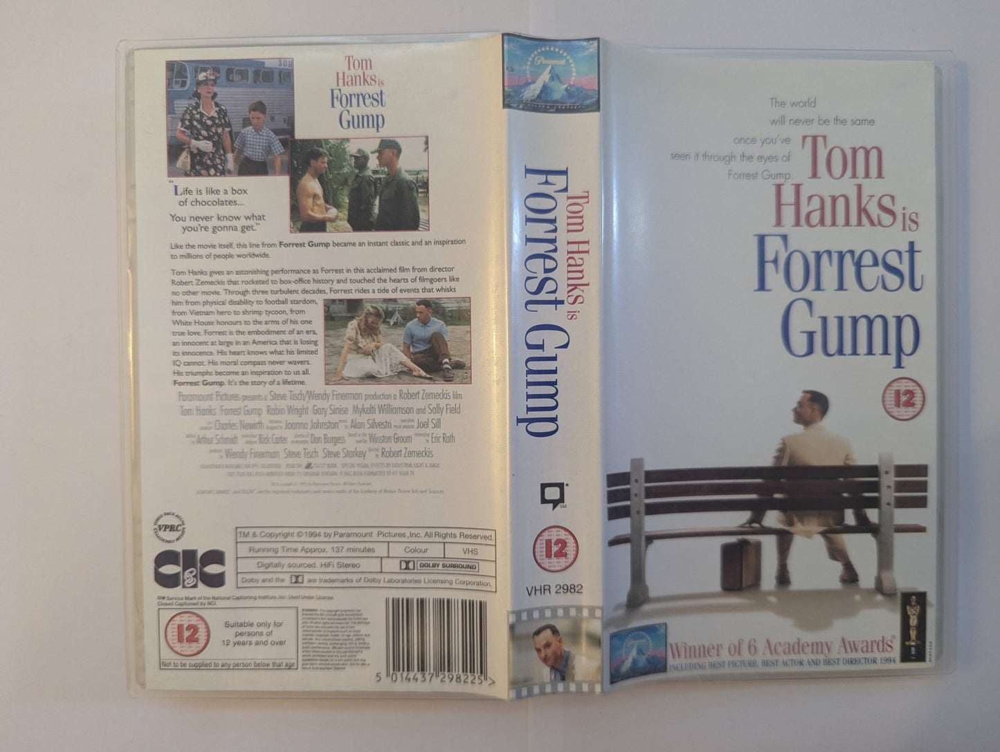 Forest Gump (1994) VHS Video - Flippin Retro Video Shop