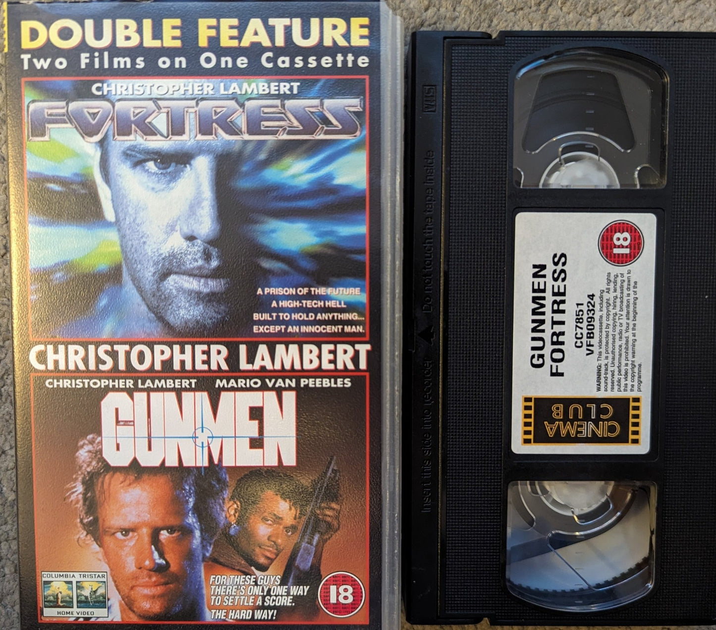 Fortress / Gunmen VHS Video - Flippin Retro Video Shop