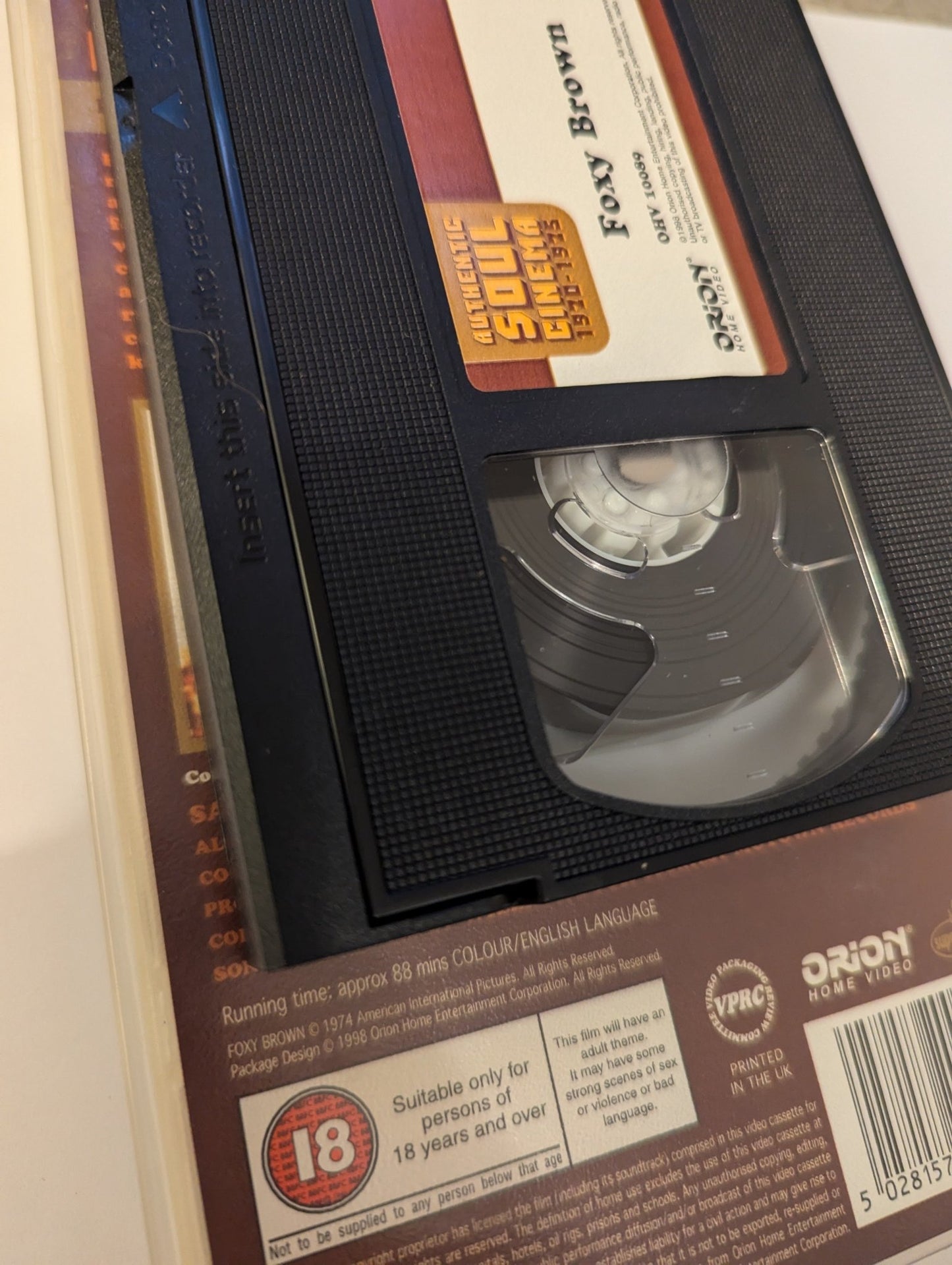 Foxy Brown (1974) VHS Video - Flippin Retro Video Shop