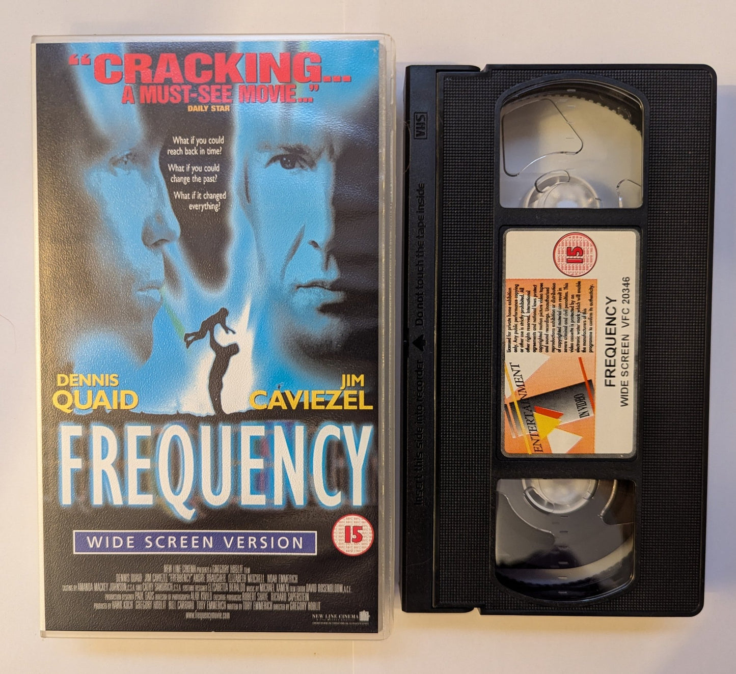 Frequency (2000) VHS Video Wide - screen - Flippin Retro