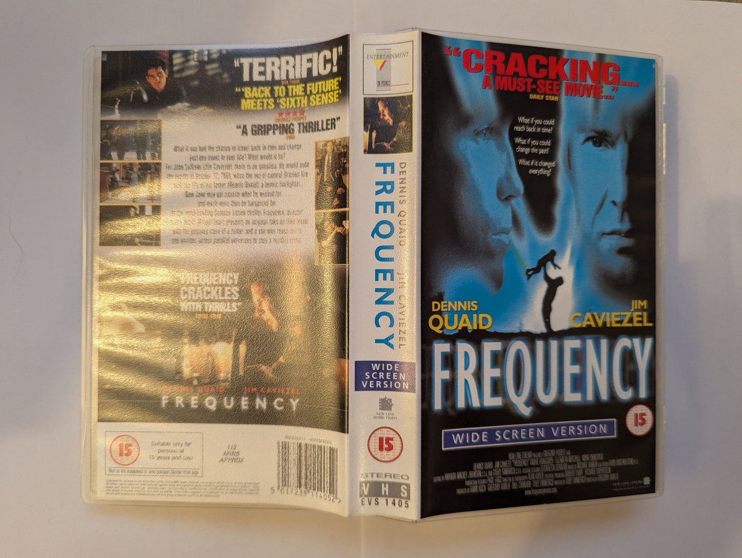 Frequency (2000) VHS Video Wide - screen - Flippin Retro