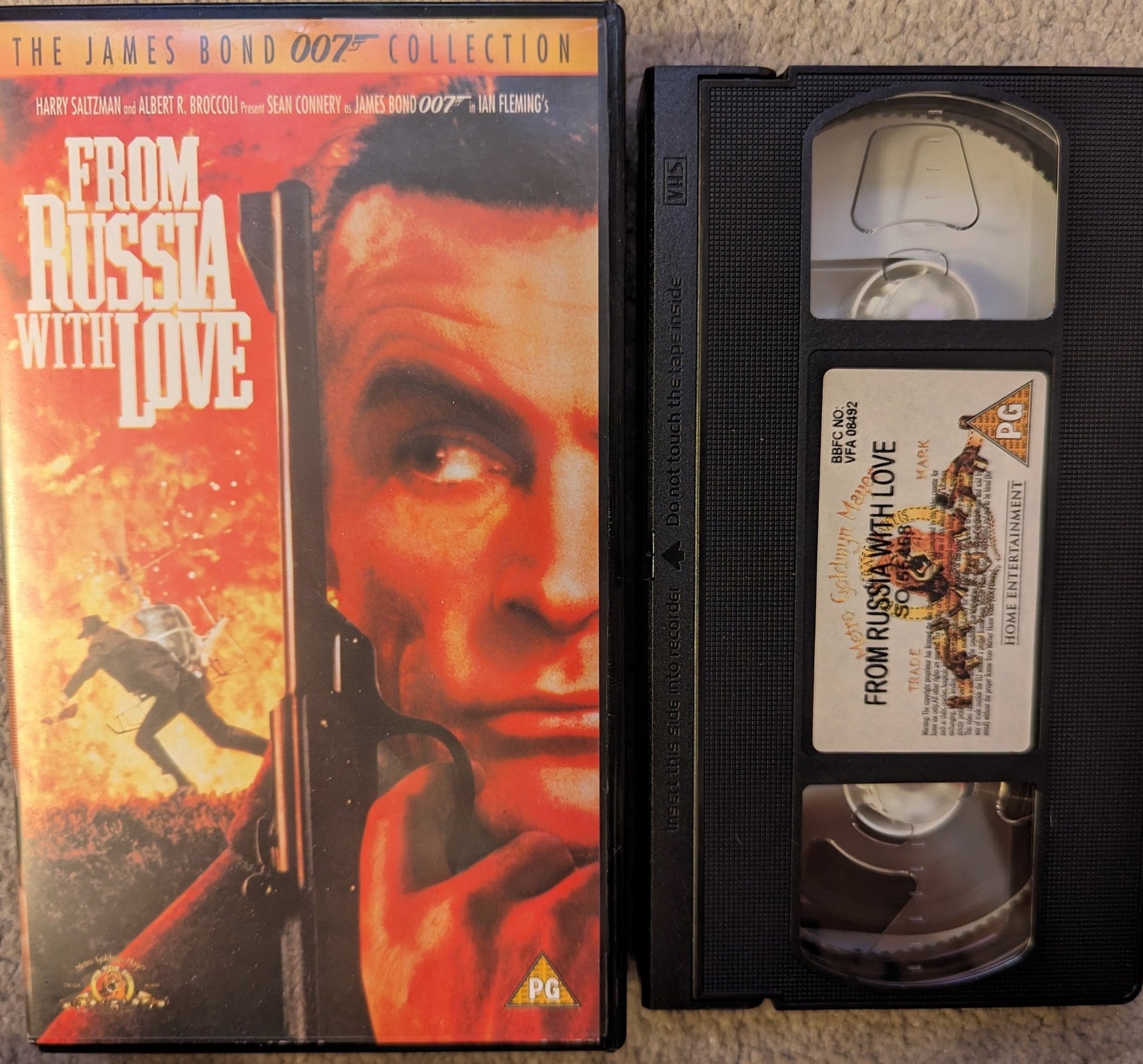 From Russia With Love (1963) VHS Video - Flippin Retro Video Shop