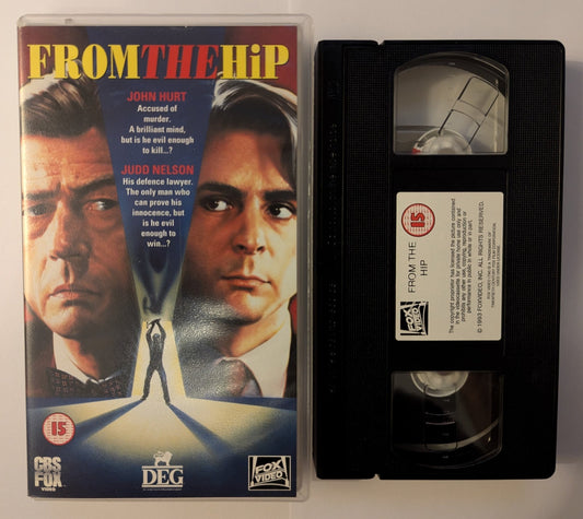 From The Hip (1987) VHS Video - Flippin Retro Video Shop