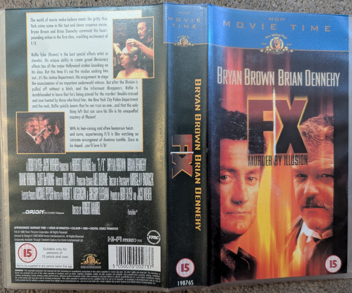 FX (1984) VHS Video *Sealed* - Flippin Retro Video Shop