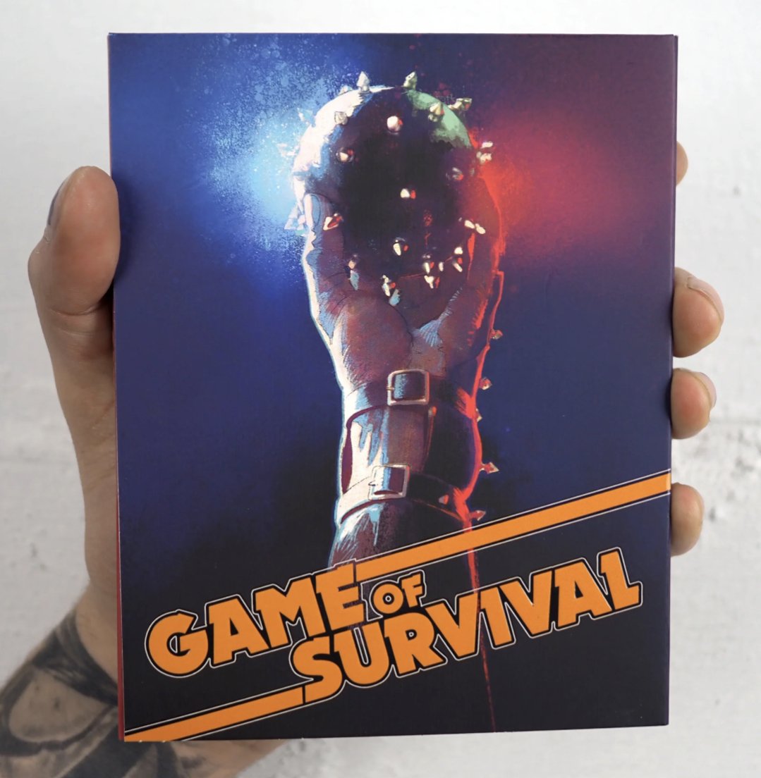 Game Of Survival (1992) Blu Ray Culture Shock - Flippin Retro Video Shop