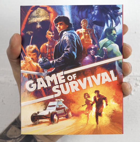 Game Of Survival (1992) Blu Ray Culture Shock - Flippin Retro Video Shop