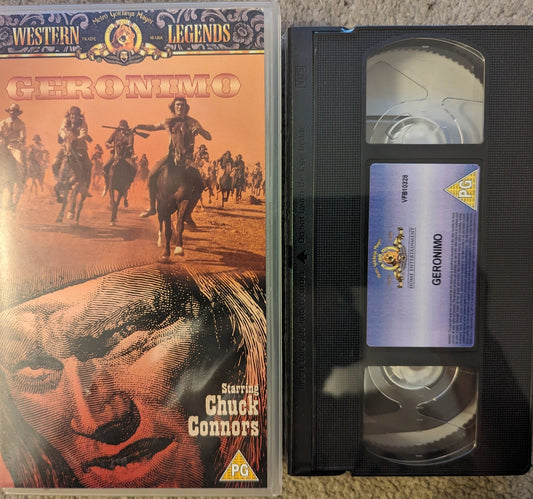 Geronimo (1993) VHS Video *Sealed* - Flippin Retro Video Shop