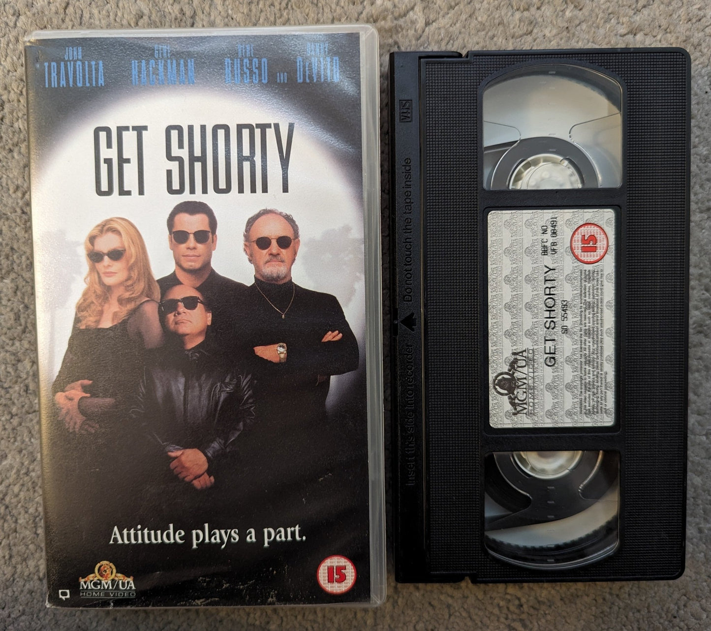 Get Shorty (1995) VHS Video - Flippin Retro Video Shop