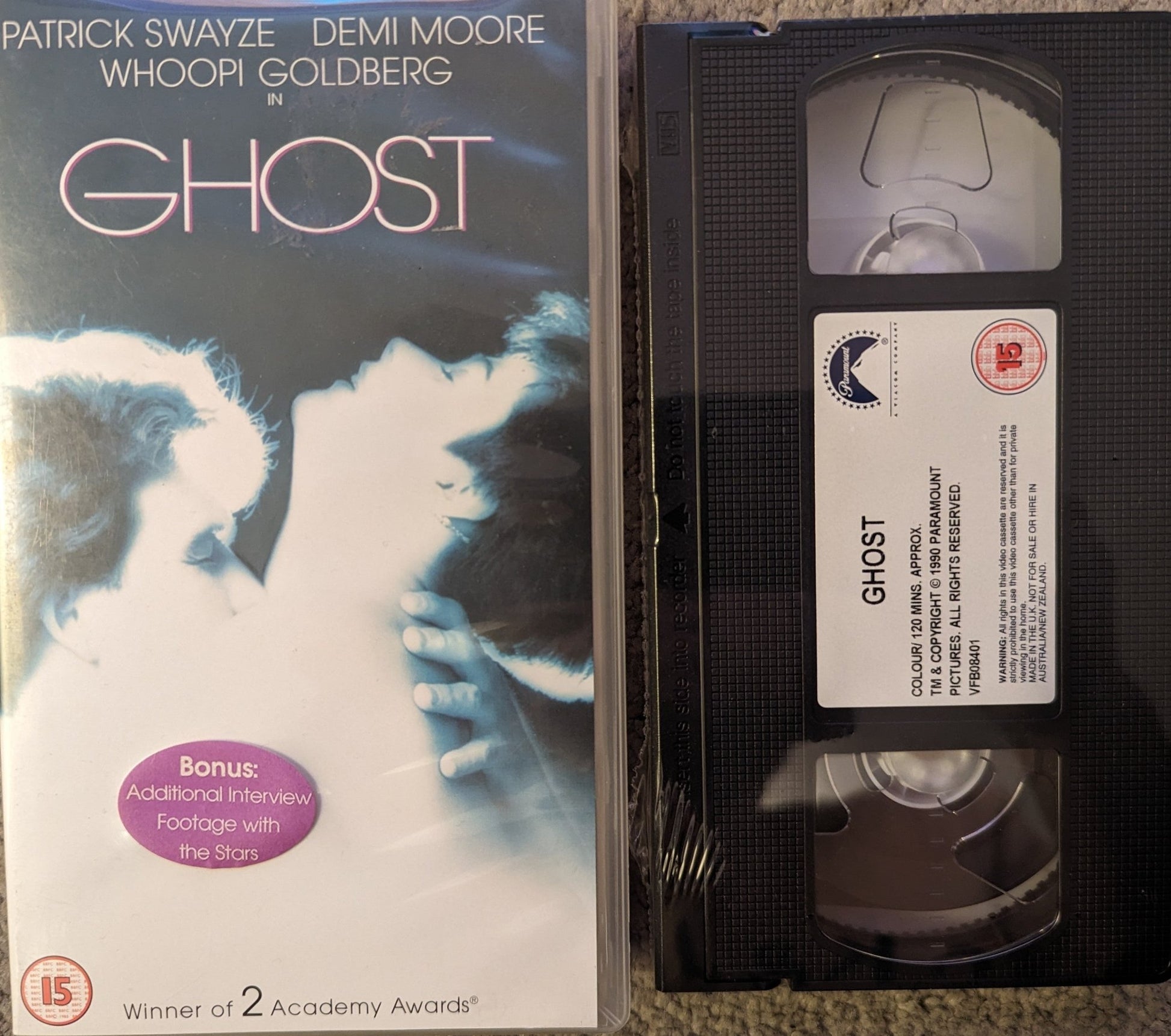 Ghost (1990) VHS Video *Sealed* - Flippin Retro Video Shop