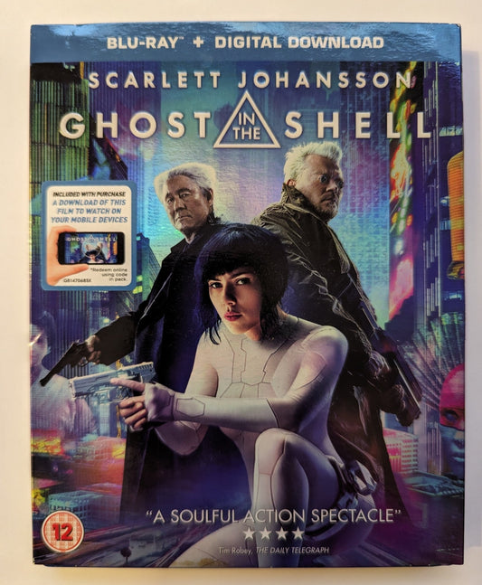 Ghost In The Shell (2017) Blu Ray - Flippin Retro Video Shop