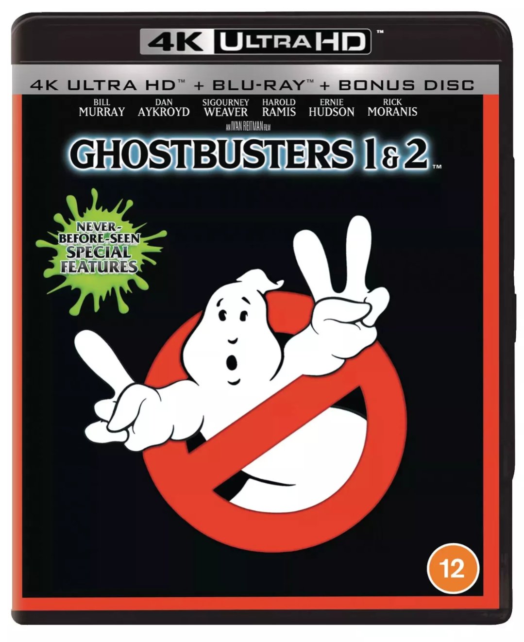 Ghostbusters & Ghostbusters 2 4K Ultra HD Blu - Ray - Flippin Retro Video Shop