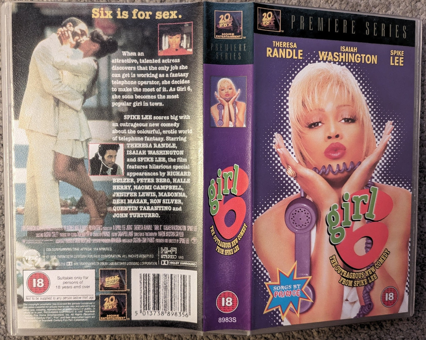 Girl 6 (1996) VHS Video - Flippin Retro Video Shop