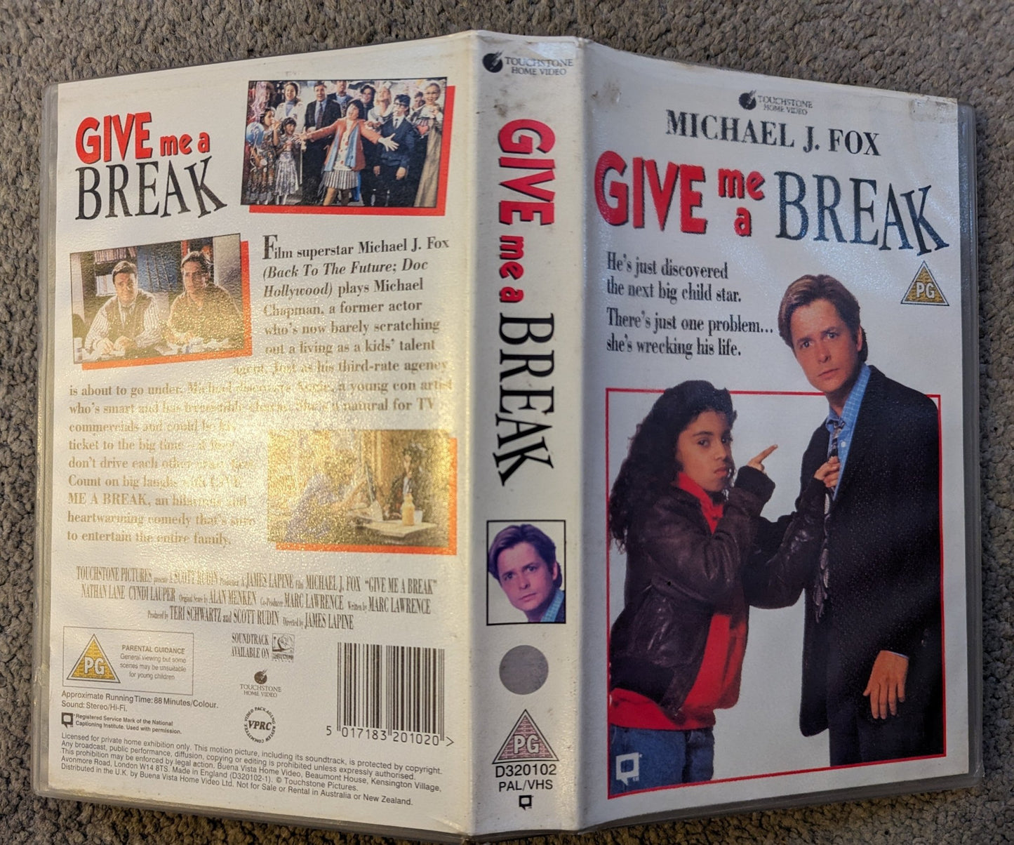 Give Me A Break aka Life With Mikey (1993) VHS Video Ex Rental - Flippin Retro Video Shop