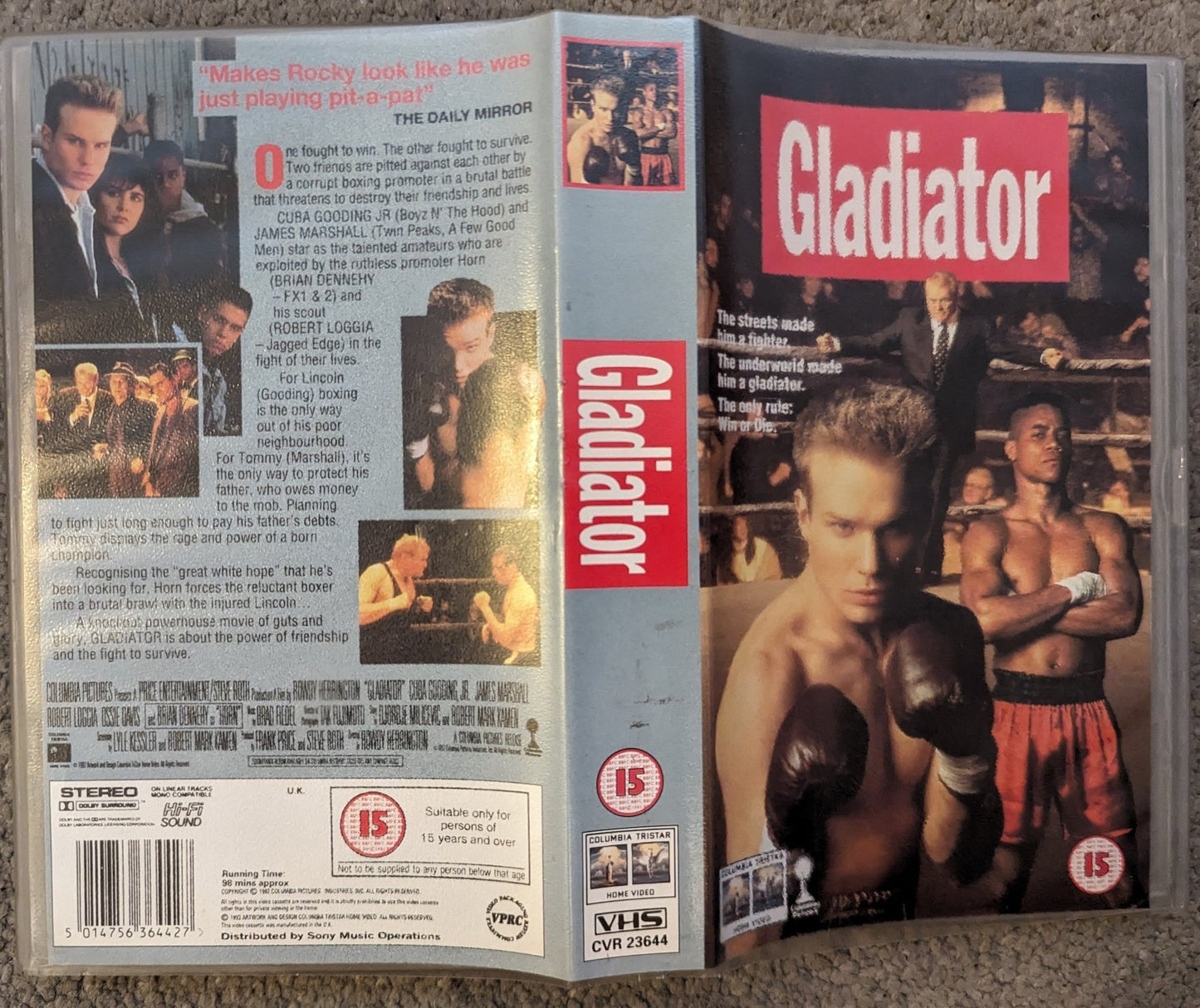 Gladiator (1992) VHS Video - Flippin Retro Video Shop