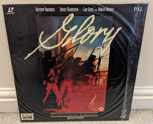 Glory (1989) Laserdisc PAL - Flippin Retro Video Shop