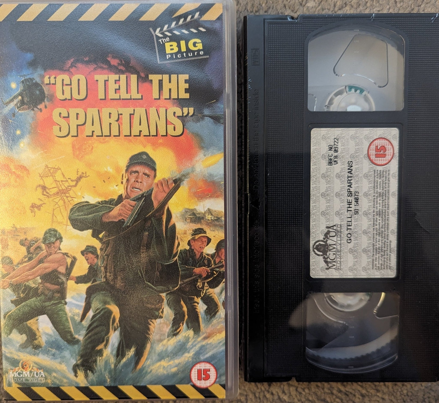 Go Tell The Spartans (1978) VHS Video *Sealed* - Flippin Retro Video Shop