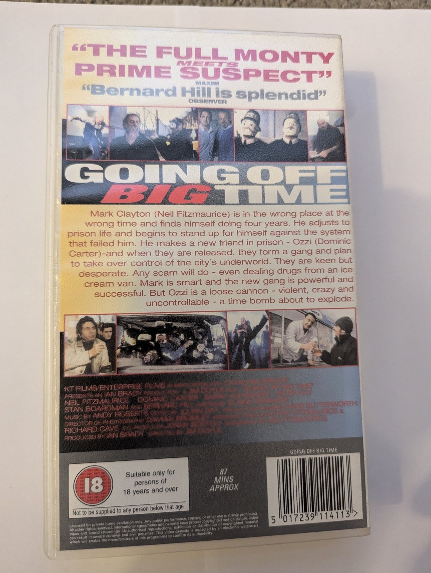 Going Off Big Time (2000) VHS Video - Flippin Retro