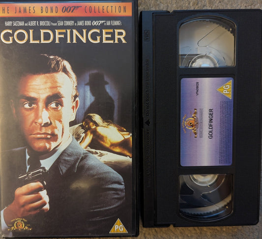 Goldfinger (1964) VHS Video - Flippin Retro Video Shop