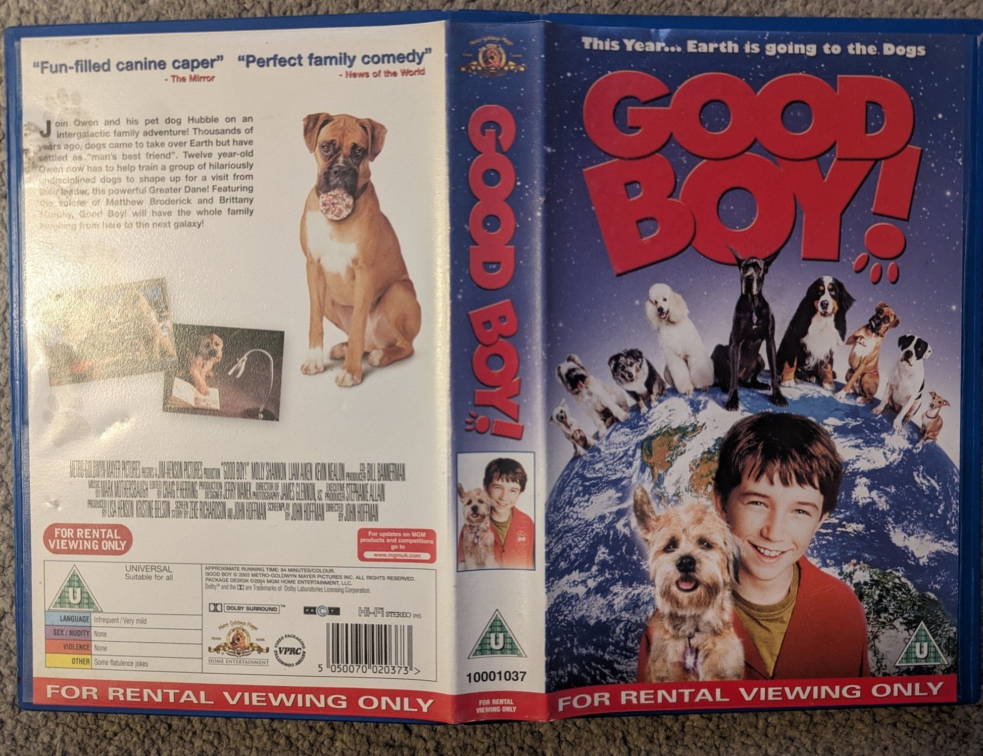 Good Boy (2003) VHS Video Ex Rental - Flippin Retro Video Shop