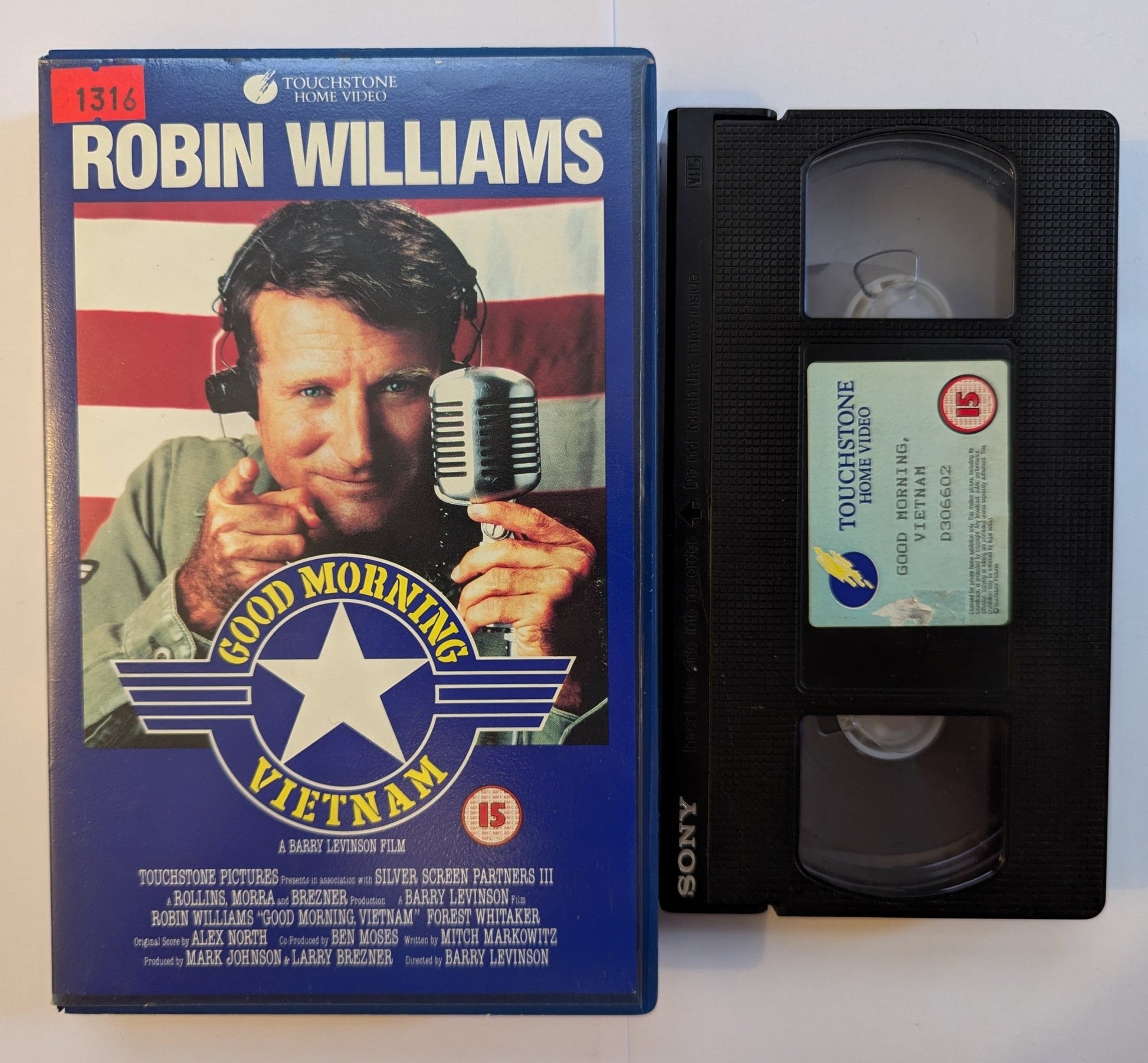 Good Morning Vietnam (1987) VHS Video Ex Rental - Flippin Retro Video Shop