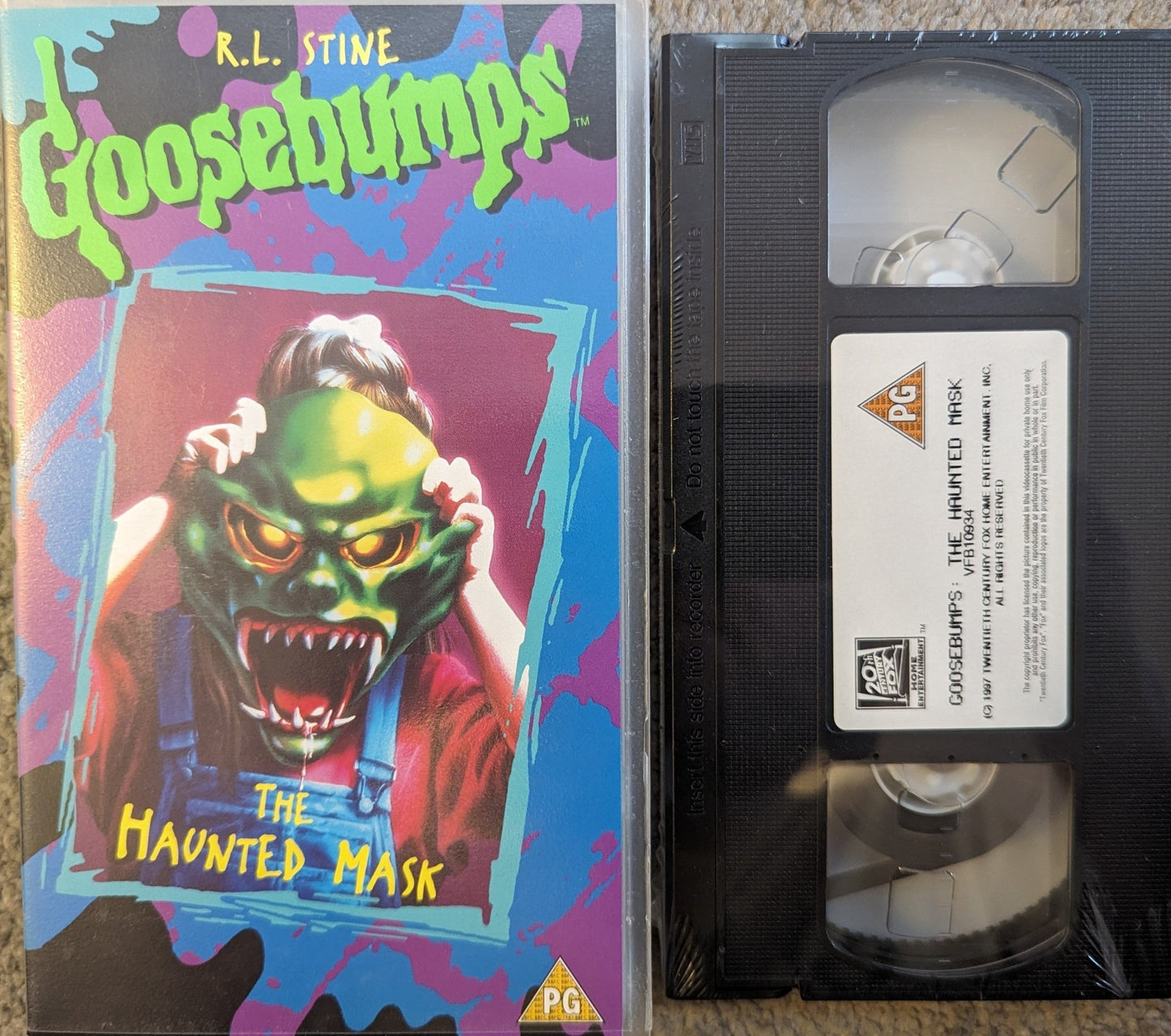 Goosebumps The Haunted Mask VHS Video *Sealed* - Flippin Retro Video Shop