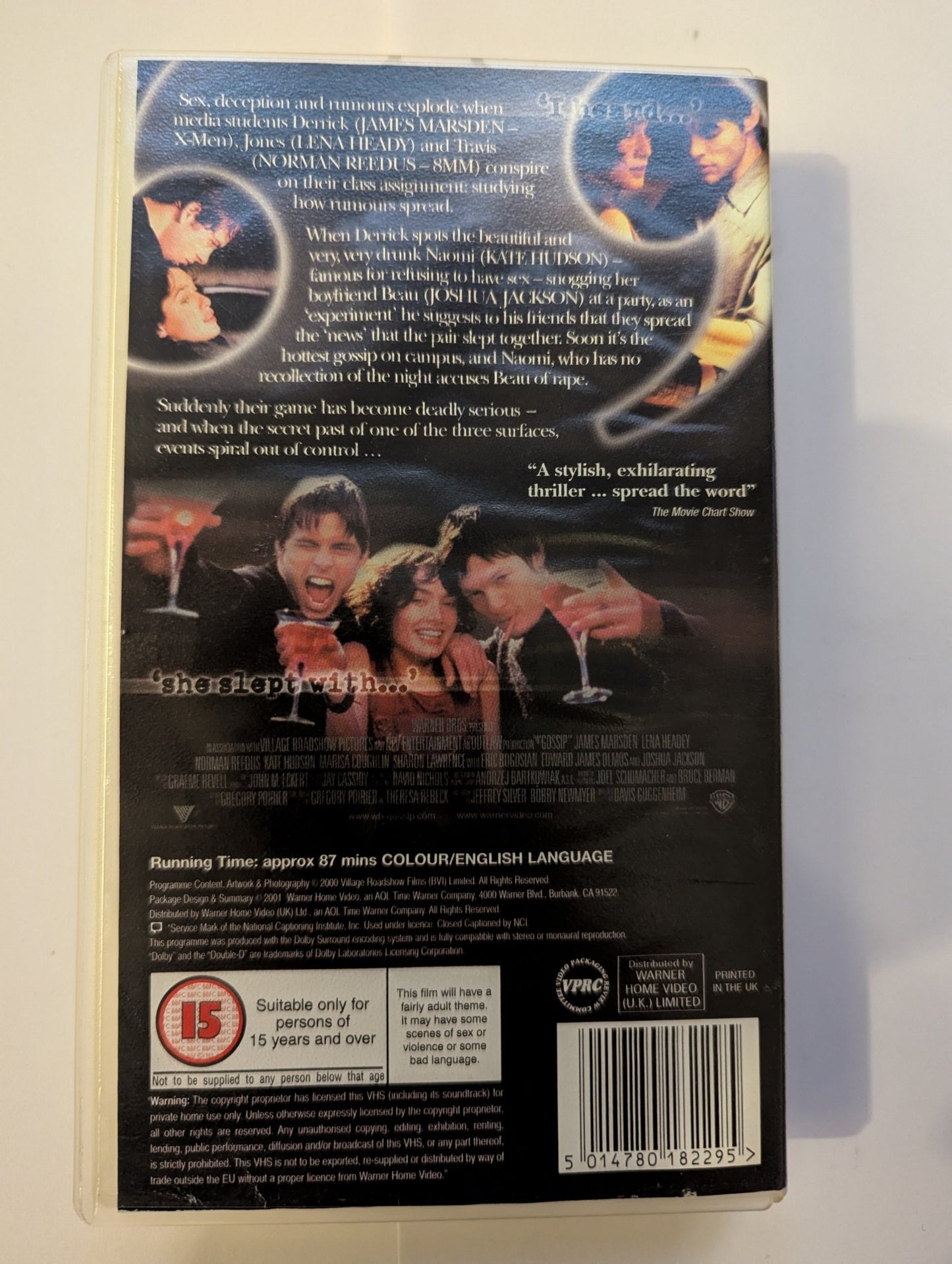 Gossip (2000) VHS Video - Flippin Retro