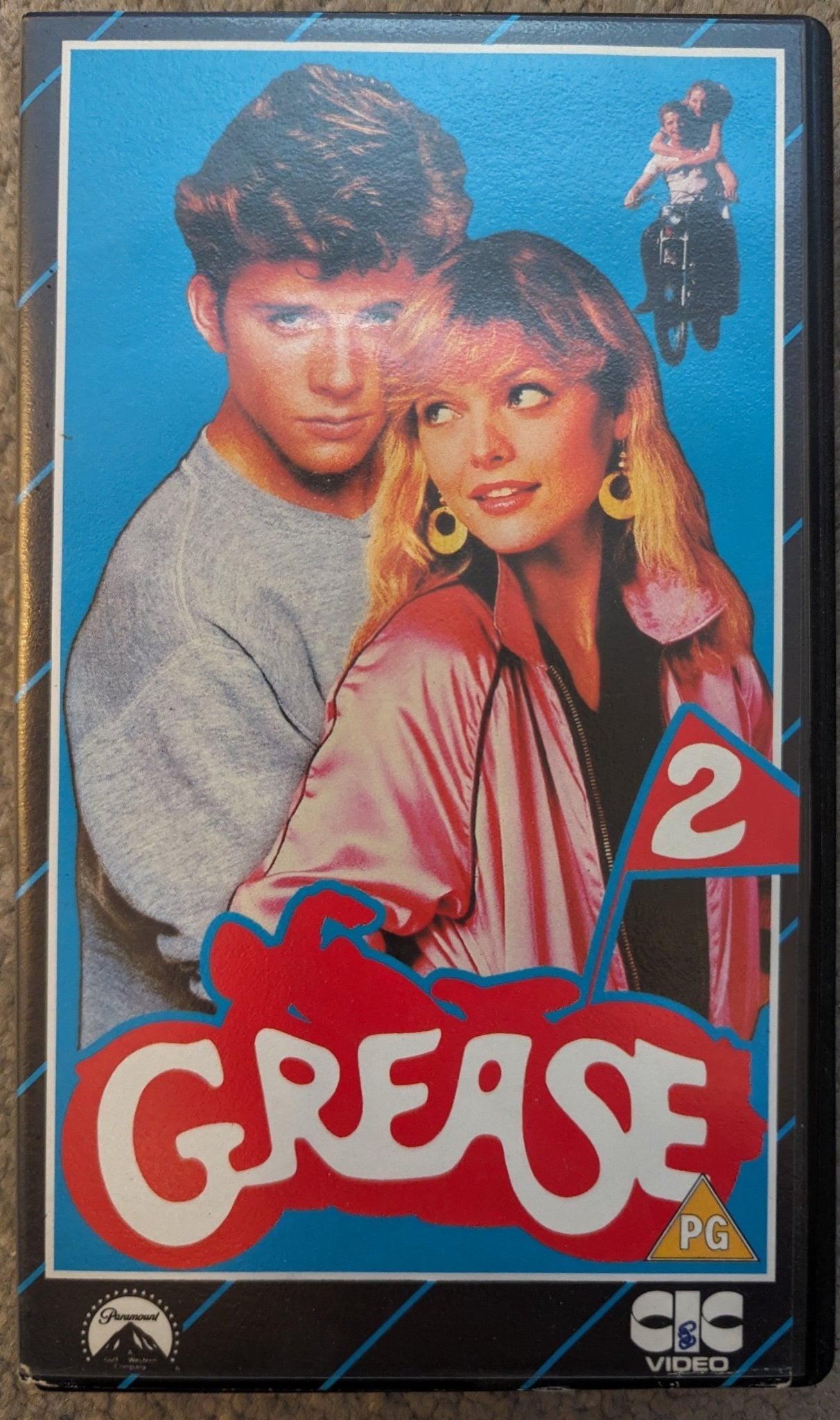 Grease 2 (1982) VHS Video CIC - Flippin Retro Video Shop