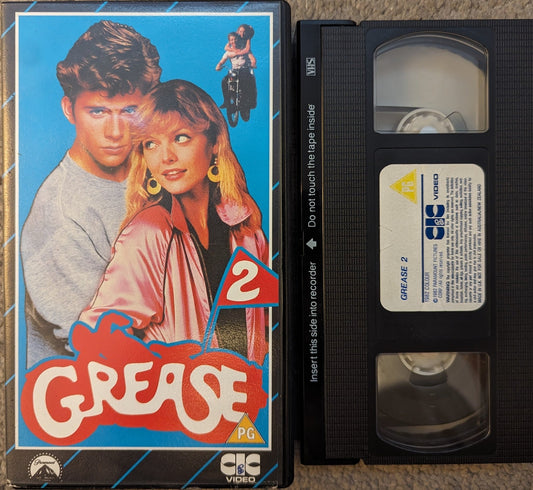 Grease 2 (1982) VHS Video CIC - Flippin Retro Video Shop