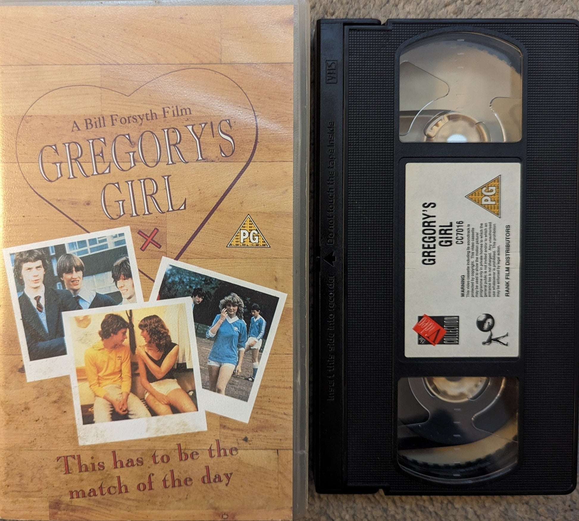 Gregory's Girl (1981) VHS Video - Flippin Retro Video Shop