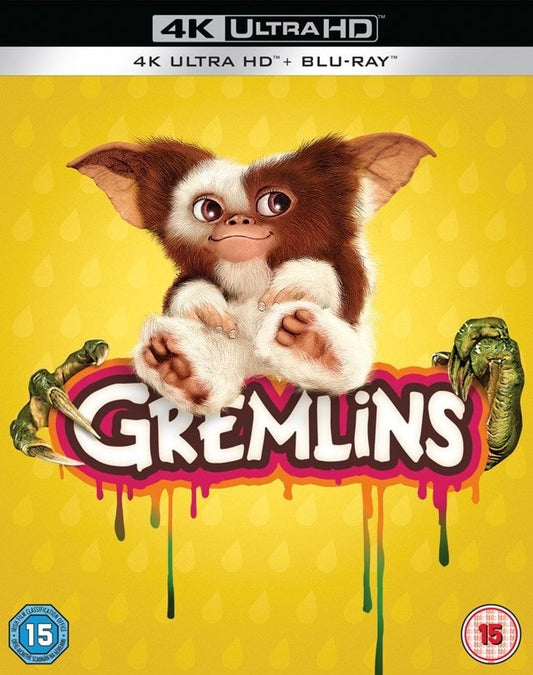 Gremlins (1984) 4K Ultra HD Blu - Ray - Flippin Retro Video Shop