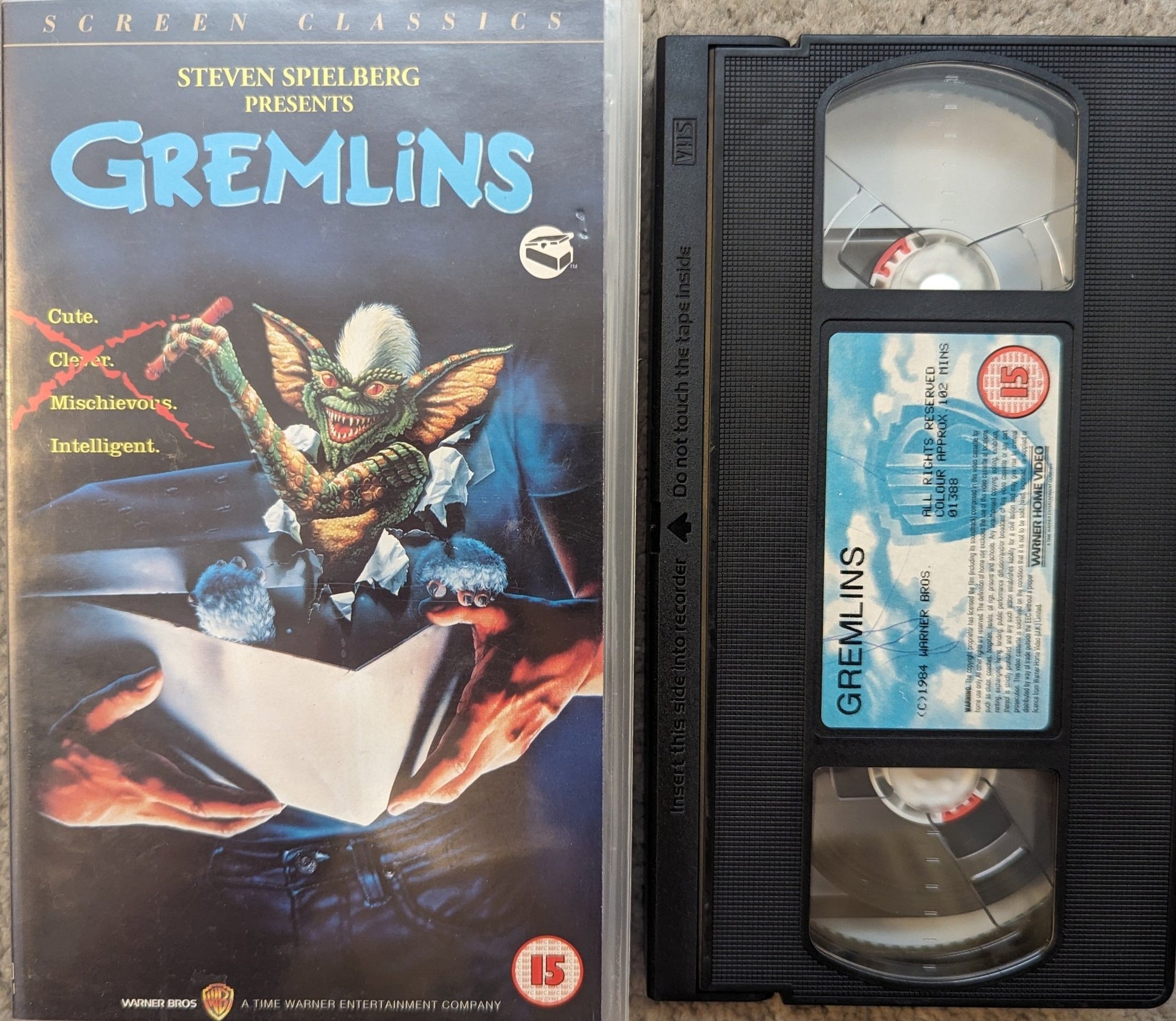 Gremlins (1984) VHS Video Screen Classics - Flippin Retro Video Shop